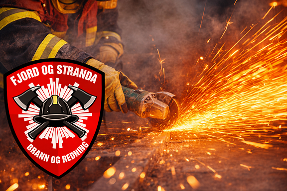 ild, sveising, gnistrar, logo - Klikk for stort bilete